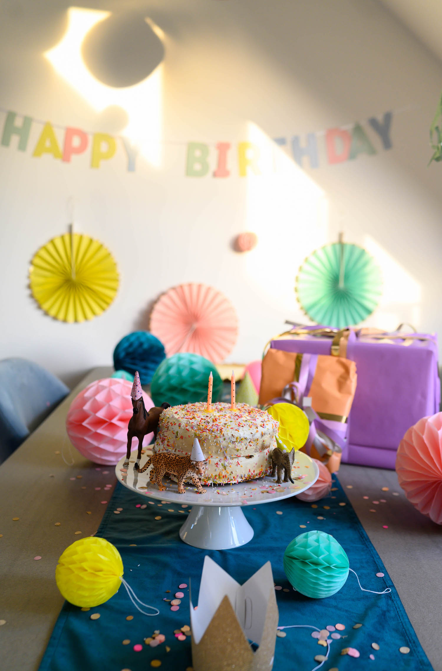 Zuckerfreier Geburtstagskuchen für Kinder